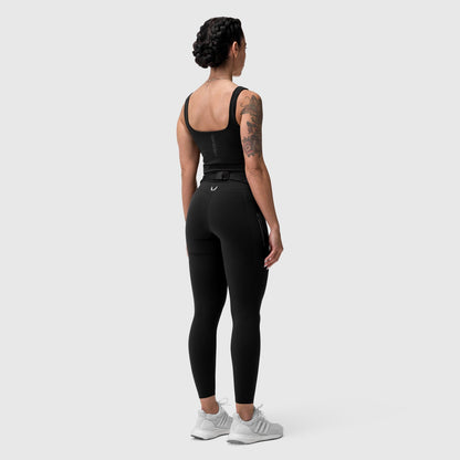 W030. LYCRA® 3-in-1 Legging - Black | ASRV