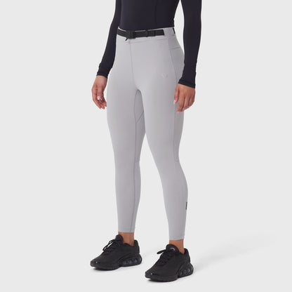 W059. Hybrid Belt-Pack Run Legging - Slate Grey | ASRV