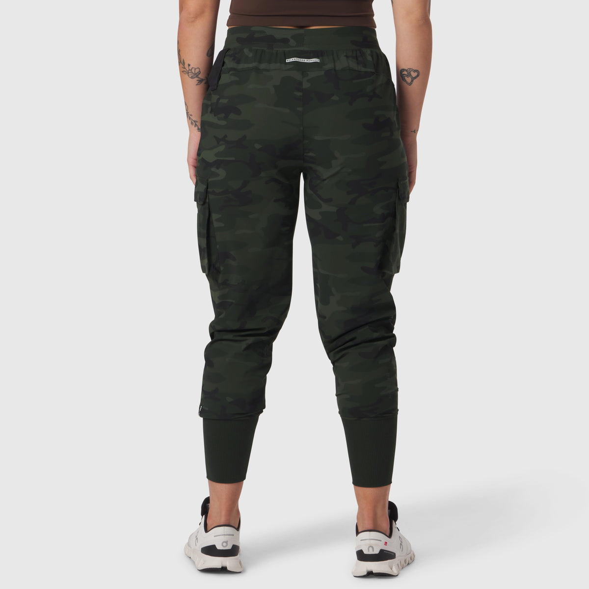 W032. Tetra-Lite® Cargo High Rib Jogger - Dark Camo | ASRV