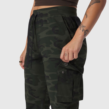 W032. Tetra-Lite® Cargo High Rib Jogger - Dark Camo | ASRV