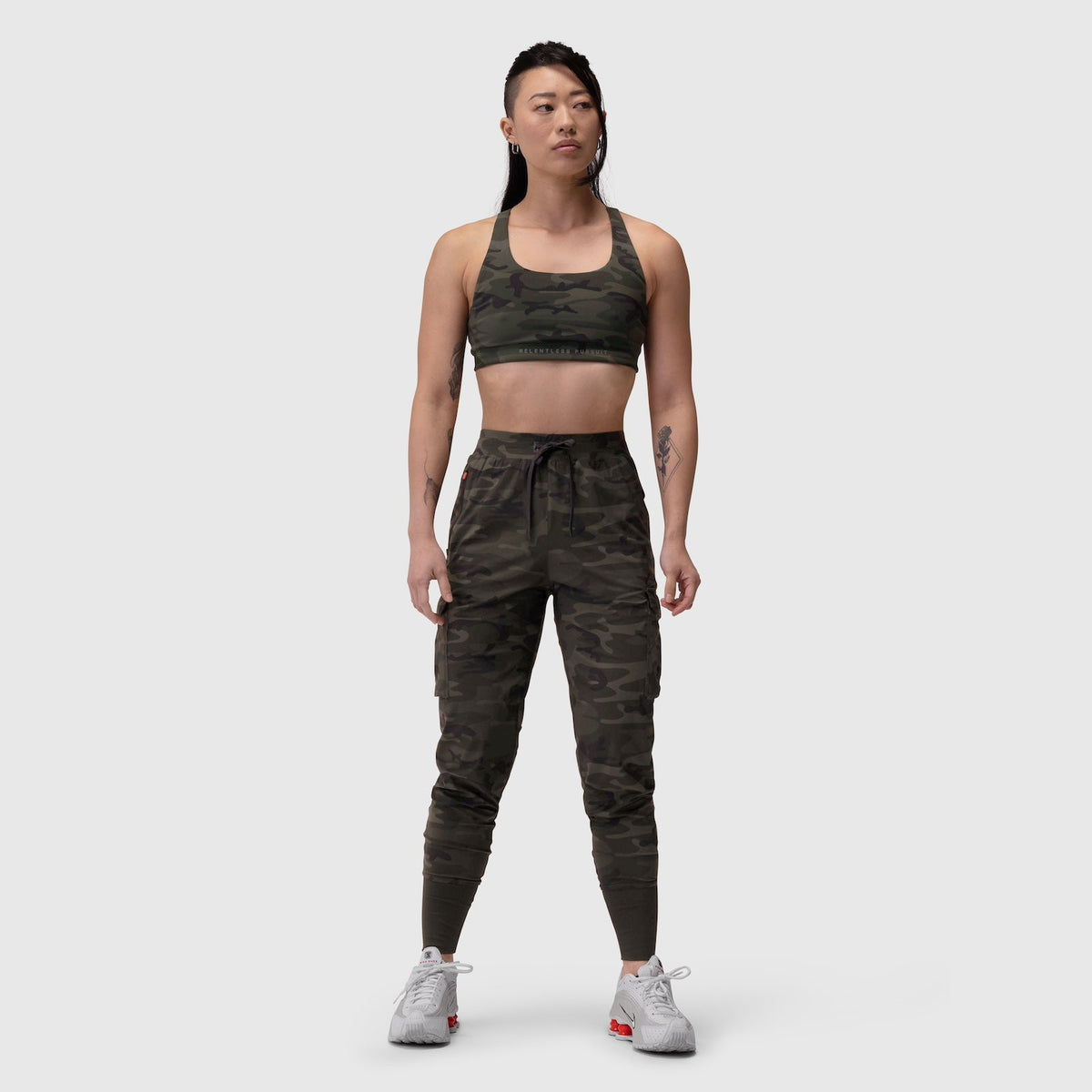W032. Tetra-Lite® Cargo High Rib Jogger - Dark Camo | ASRV
