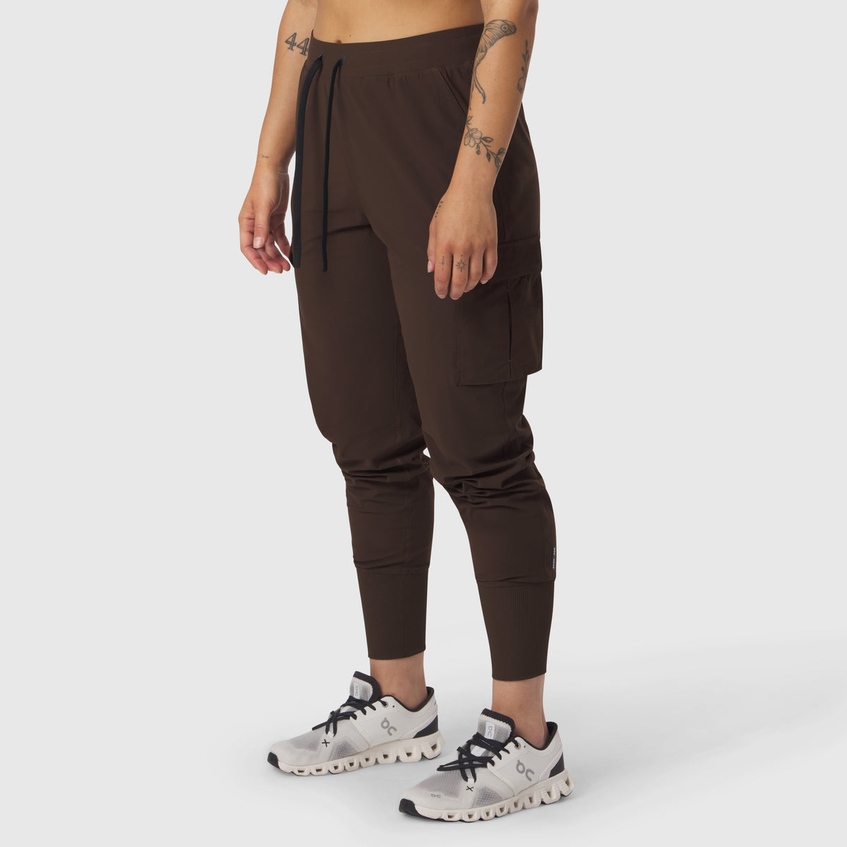 W032. Tetra-Lite® Cargo High Rib Jogger - Dark Earth | ASRV