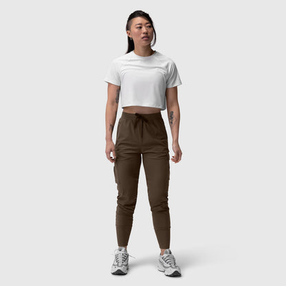W032. Tetra-Lite® Cargo High Rib Jogger - Dark Earth | ASRV