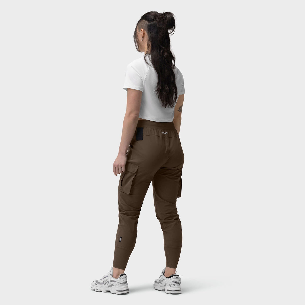 W032. Tetra-Lite® Cargo High Rib Jogger - Dark Earth | ASRV