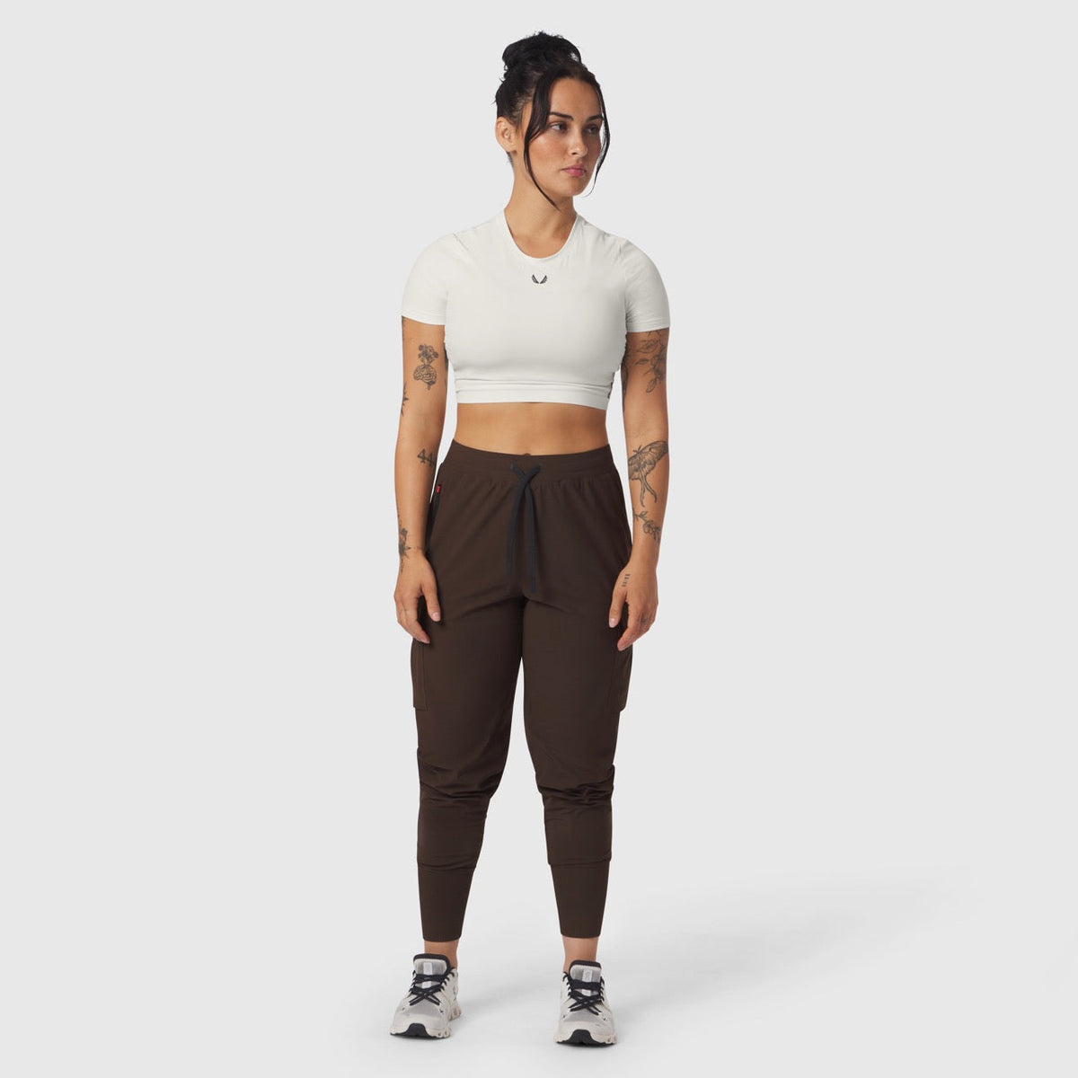 W032. Tetra-Lite® Cargo High Rib Jogger - Dark Earth | ASRV