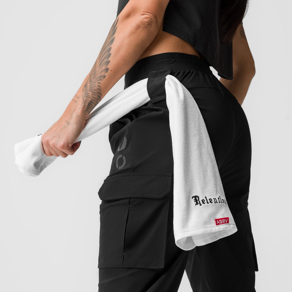ASRV x Equinox Tetra-Lite® High-Rib Cargo Jogger - Black | ASRV