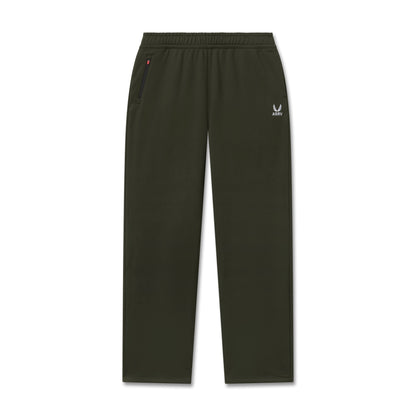 W034. Sorona® Terry Straight Leg Sweats - Olive | ASRV