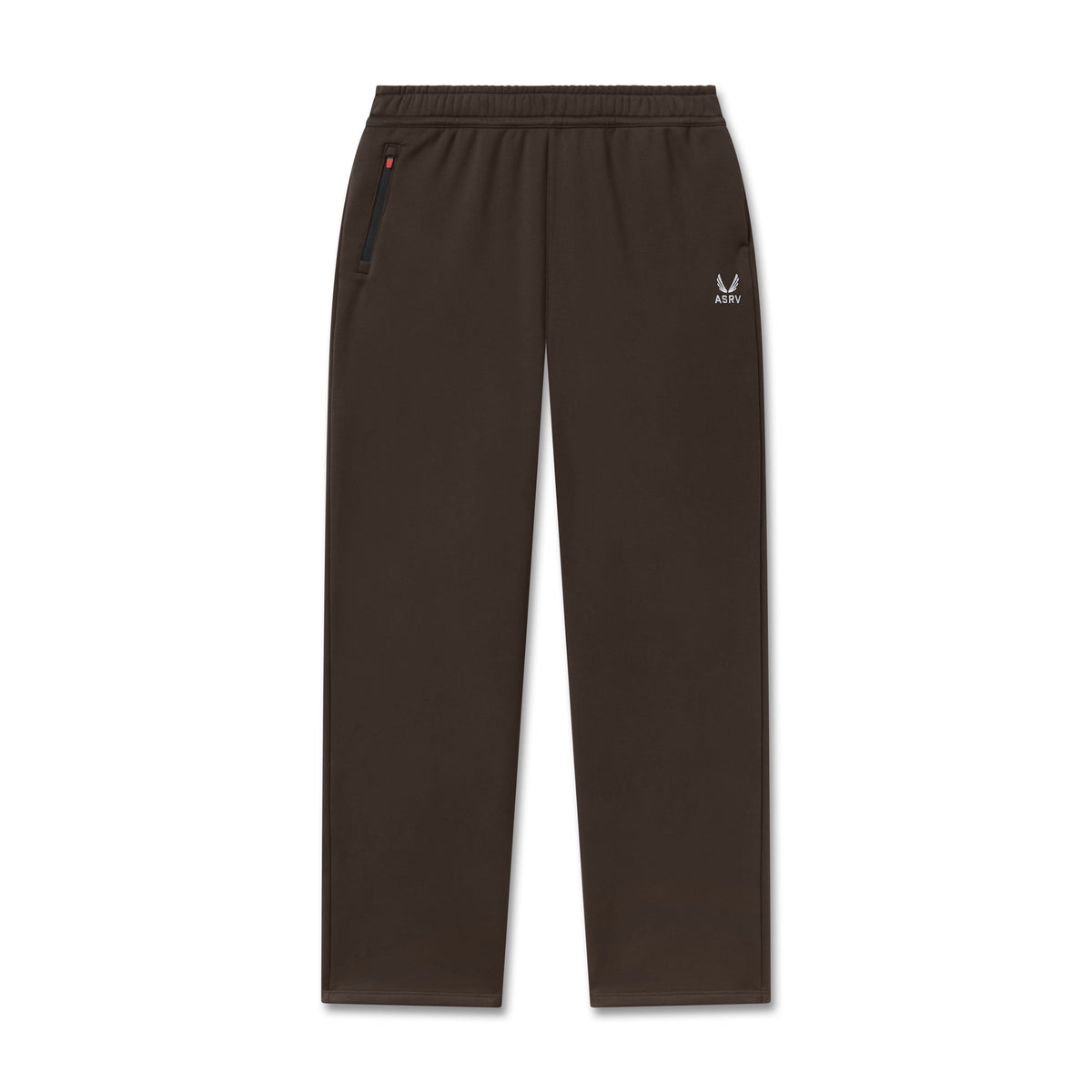 W034. Sorona® Terry Straight Leg Sweats - Dark Earth | ASRV