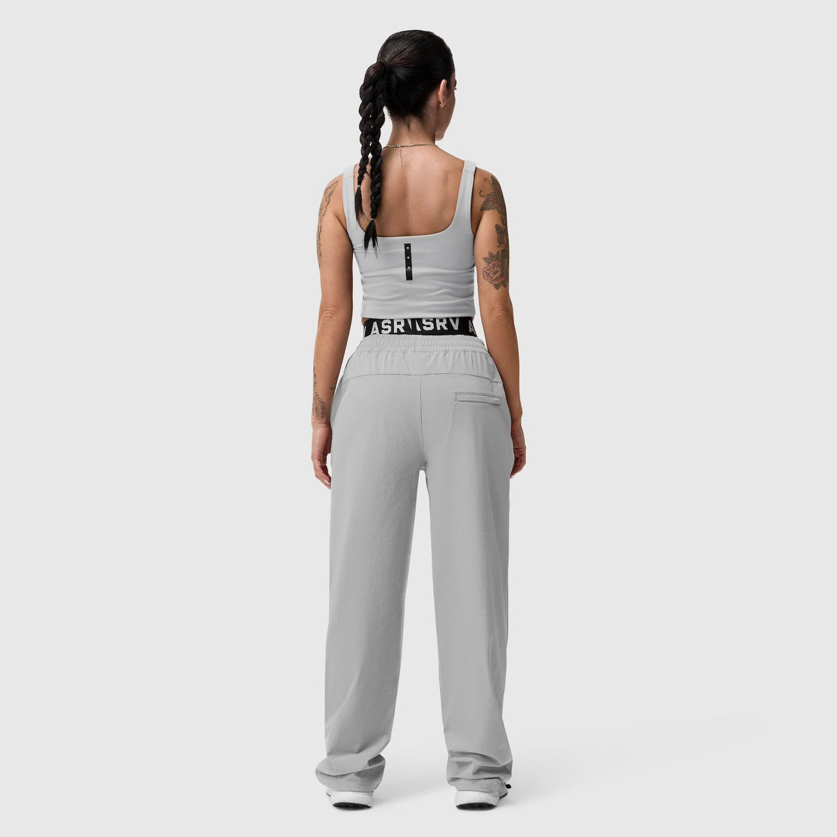 W036. Ripstop Relaxed Track Pant - Slate Grey | ASRV