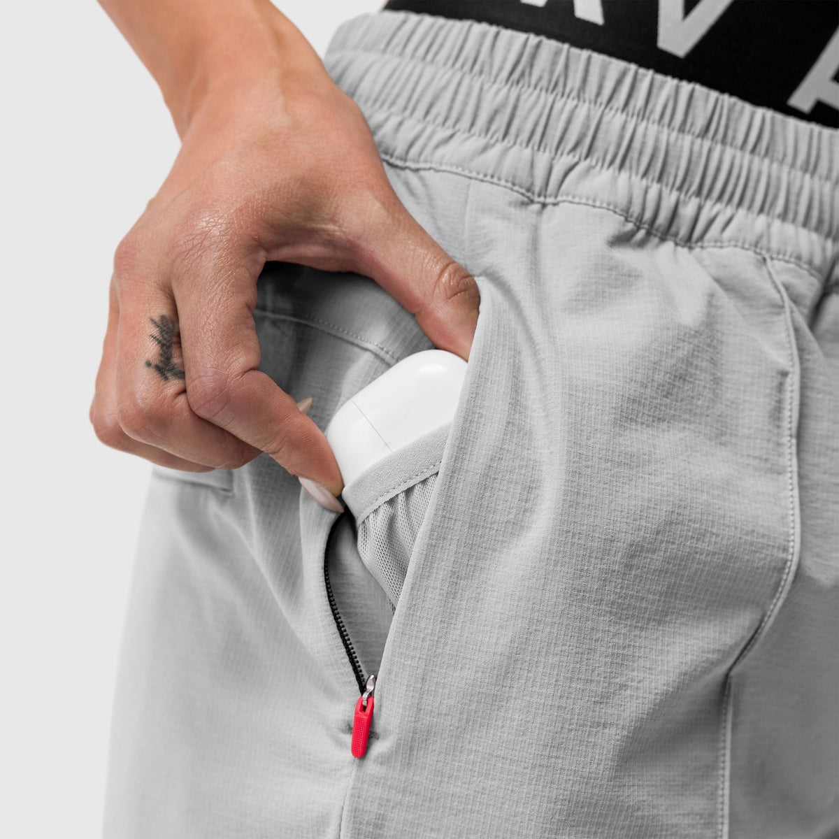 W036. Ripstop Relaxed Track Pant - Slate Grey | ASRV