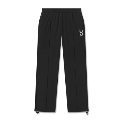 W036. Ripstop Relaxed Track Pant - Black | ASRV