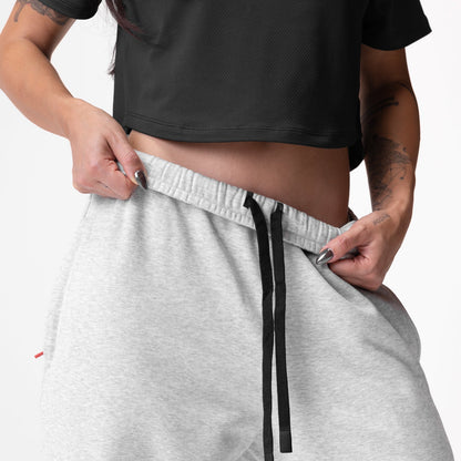 ASRV x Equinox Sorona® French-Terry Oversized Jogger - Heather Grey | ASRV