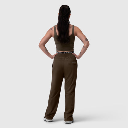 W036. Ripstop Relaxed Track Pant - Dark Earth | ASRV