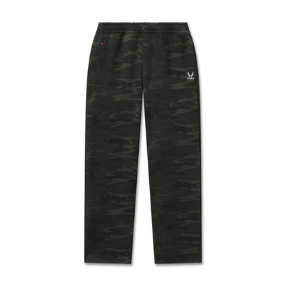 W034. Sorona® Terry Straight Leg Sweats - Dark Camo | ASRV