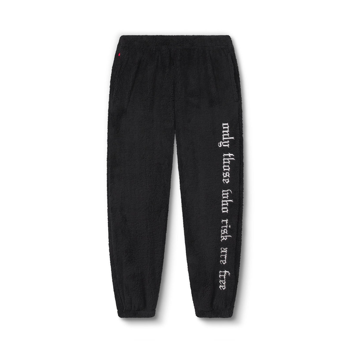 1008. Womens Sherpa Recovery Sweats - Black/White | ASRV