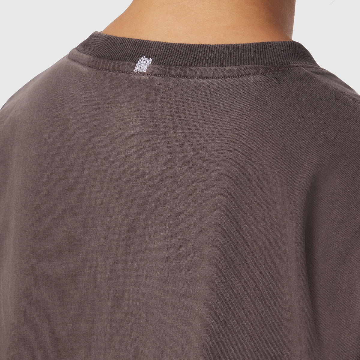 1102. Distressed Relaxed Tee - Dark Earth | ASRV