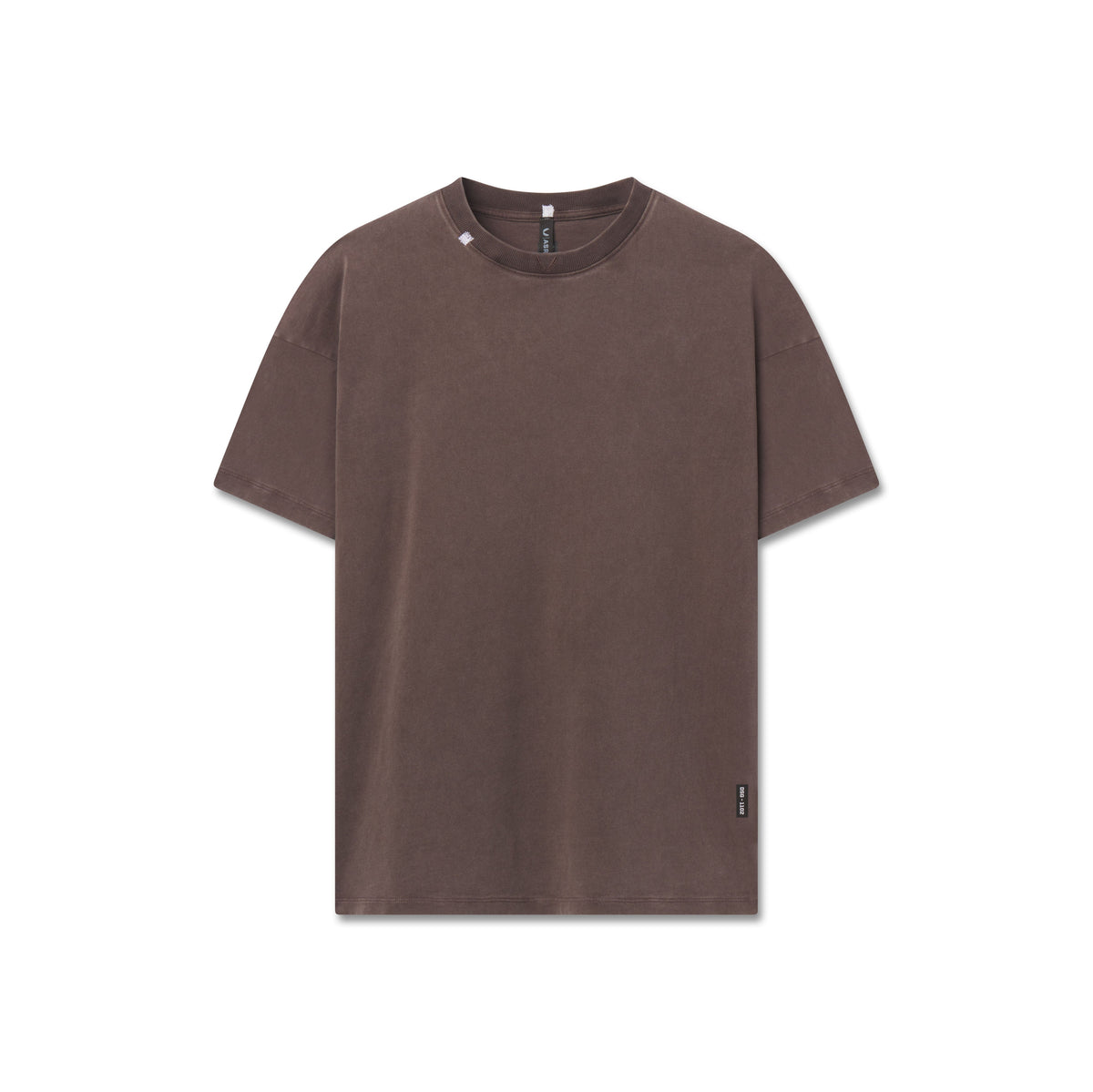 1102. Distressed Relaxed Tee - Dark Earth | ASRV