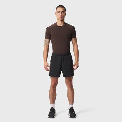 1164. LYCRA® ADAPTIV Baselayer Shortsleeve - Dark Earth | ASRV