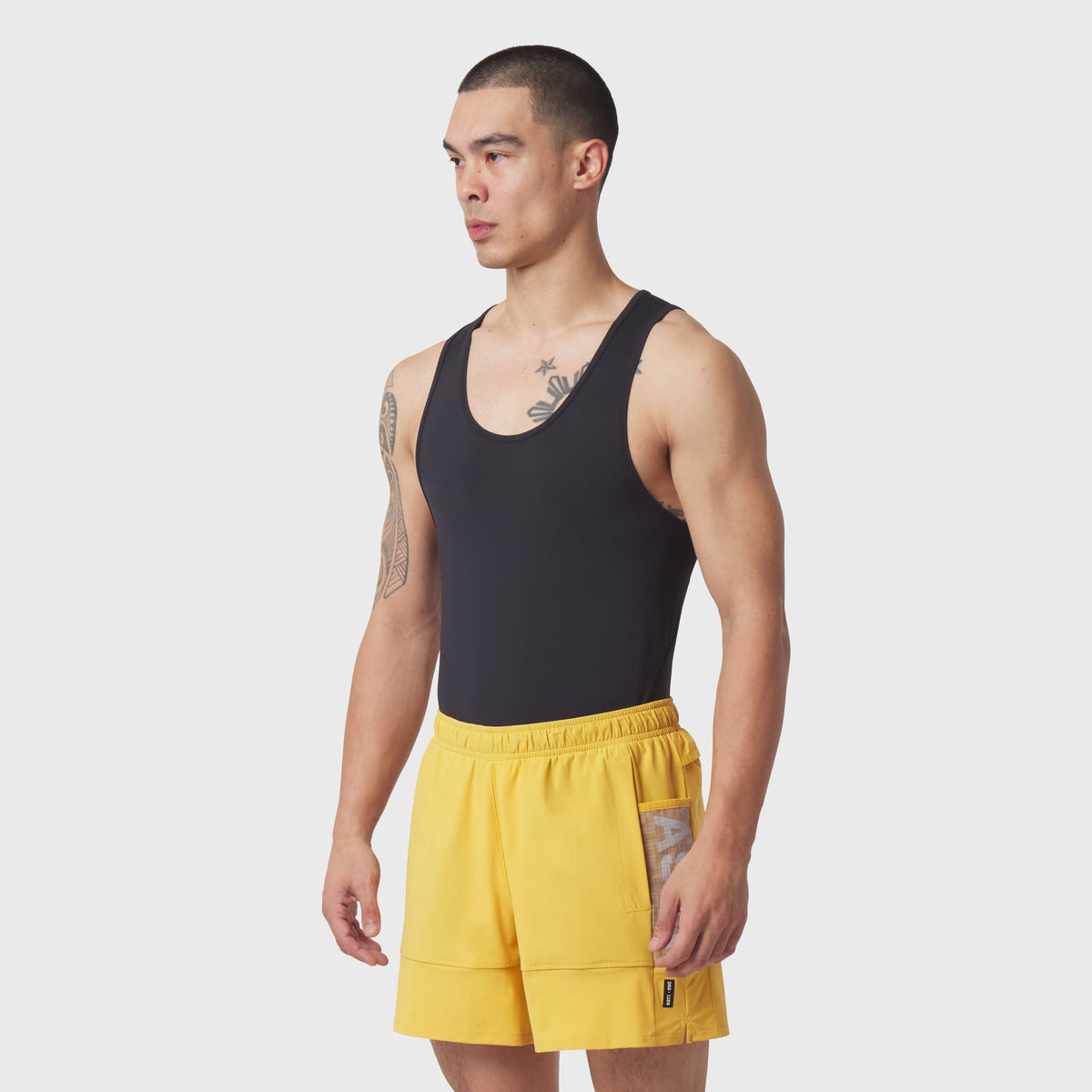 1167. LYCRA® ADAPTIV Baselayer Tank - Black | ASRV