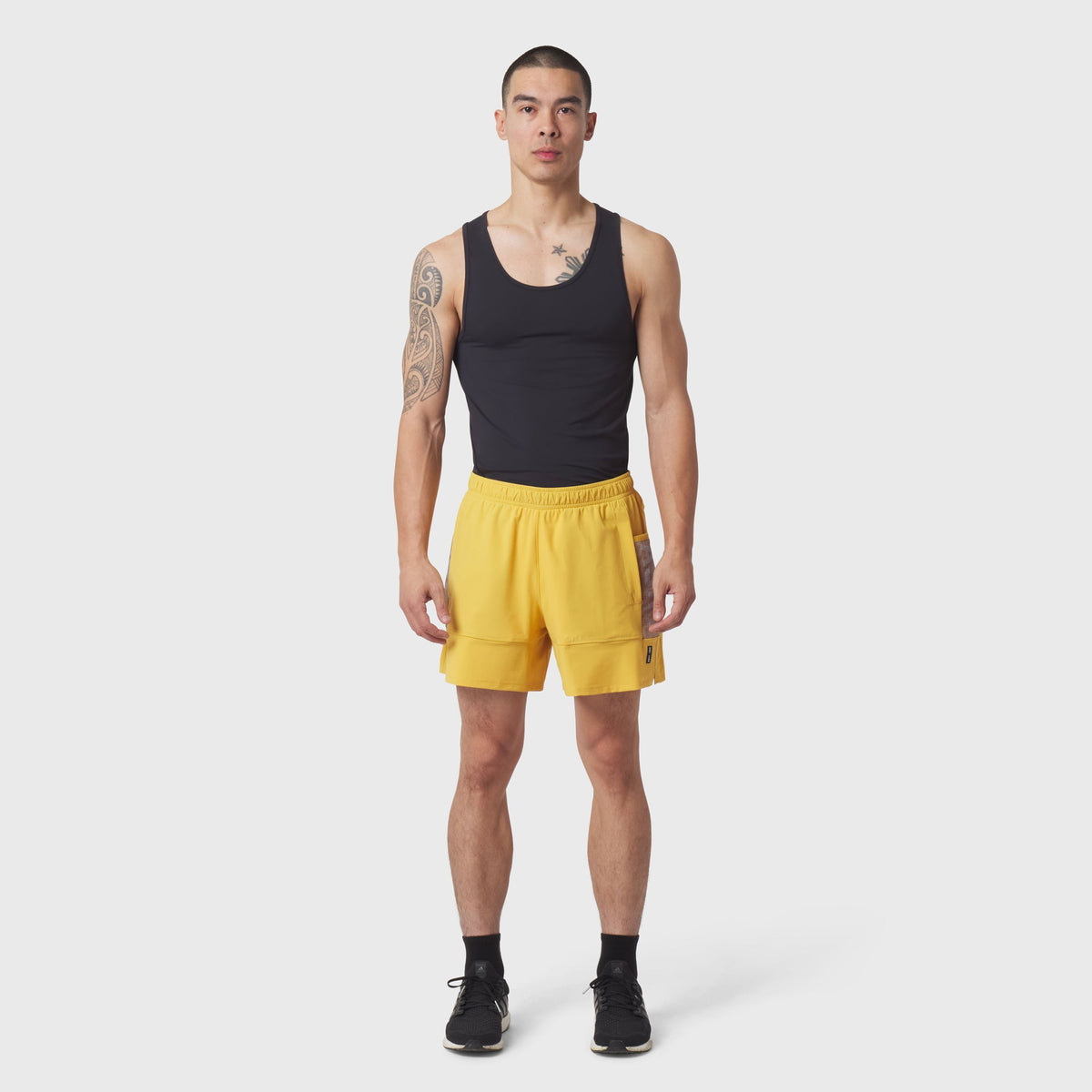 1167. LYCRA® ADAPTIV Baselayer Tank - Black | ASRV