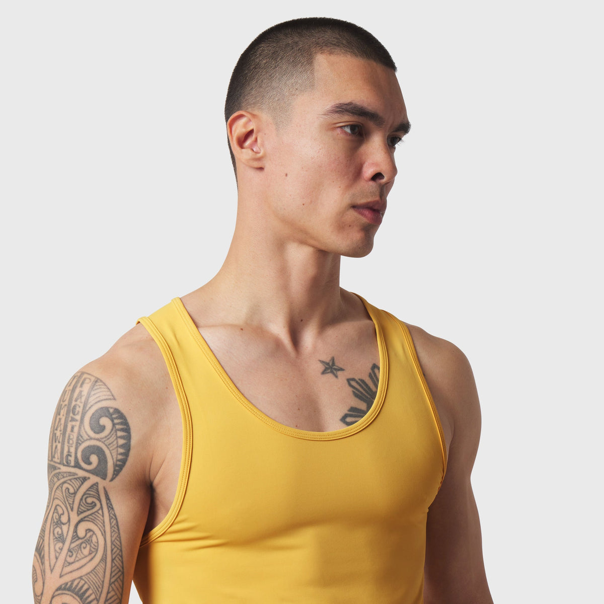 1167. LYCRA® ADAPTIV Baselayer Tank - Amber | ASRV