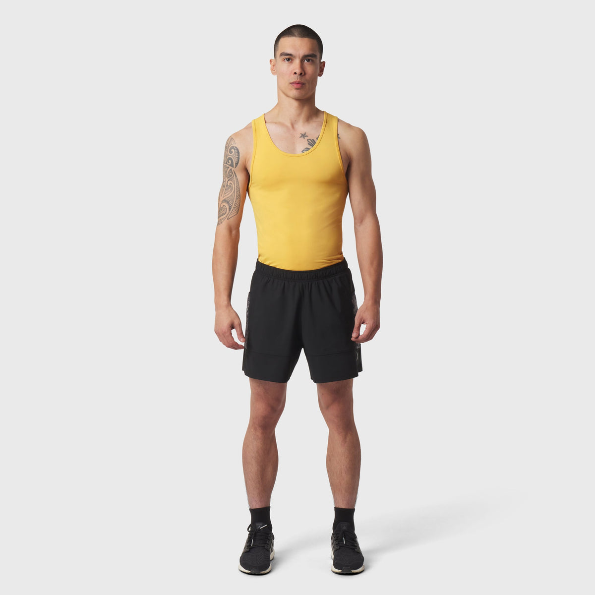 1167. LYCRA® ADAPTIV Baselayer Tank - Amber | ASRV