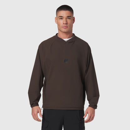 1141. Tetra-Lite® Blade Collar Zip Jacket - Dark Earth | ASRV