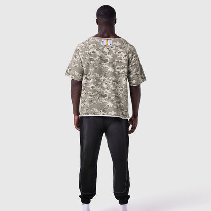 1114. Vintage Raw Hem Pump Cover - Digital Camo | ASRV