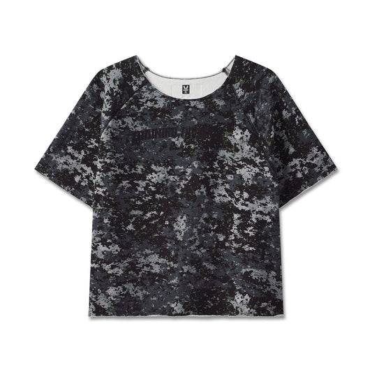 1114. Vintage Raw Hem Pump Cover - Pixel Camo | ASRV