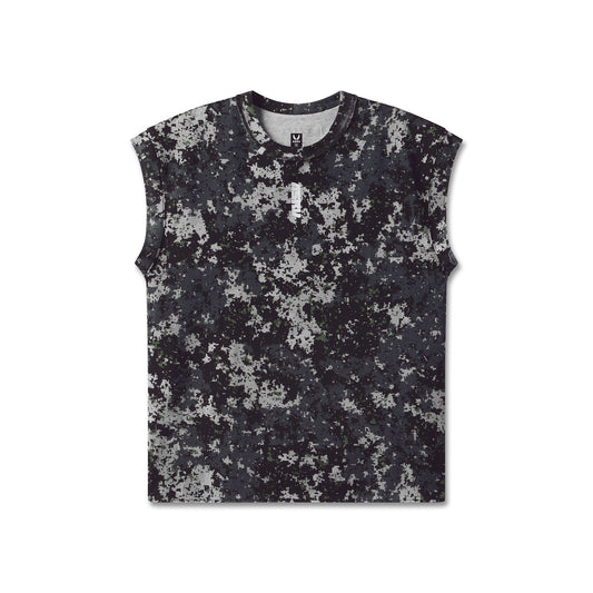1115. Tech Essential™ Cap Shoulder Cutoff - Pixel Camo | ASRV