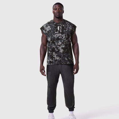 1115. Tech Essential™ Cap Shoulder Cutoff - Pixel Camo | ASRV