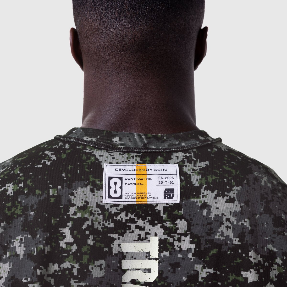 1115. Tech Essential™ Cap Shoulder Cutoff - Pixel Camo | ASRV