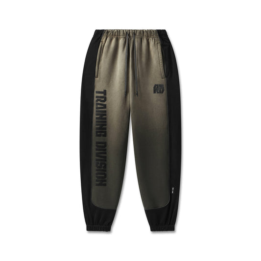 1120. Tech-Terry™ Mesh Panel Sweats - Olive "Blade TD" | ASRV