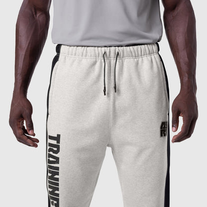 1120. Tech-Terry™ Mesh Panel Sweats - Heather Grey "Blade TD" | ASRV