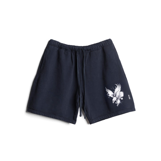 0578. LE Cotton Shorts - Navy "Eagle" | ASRV