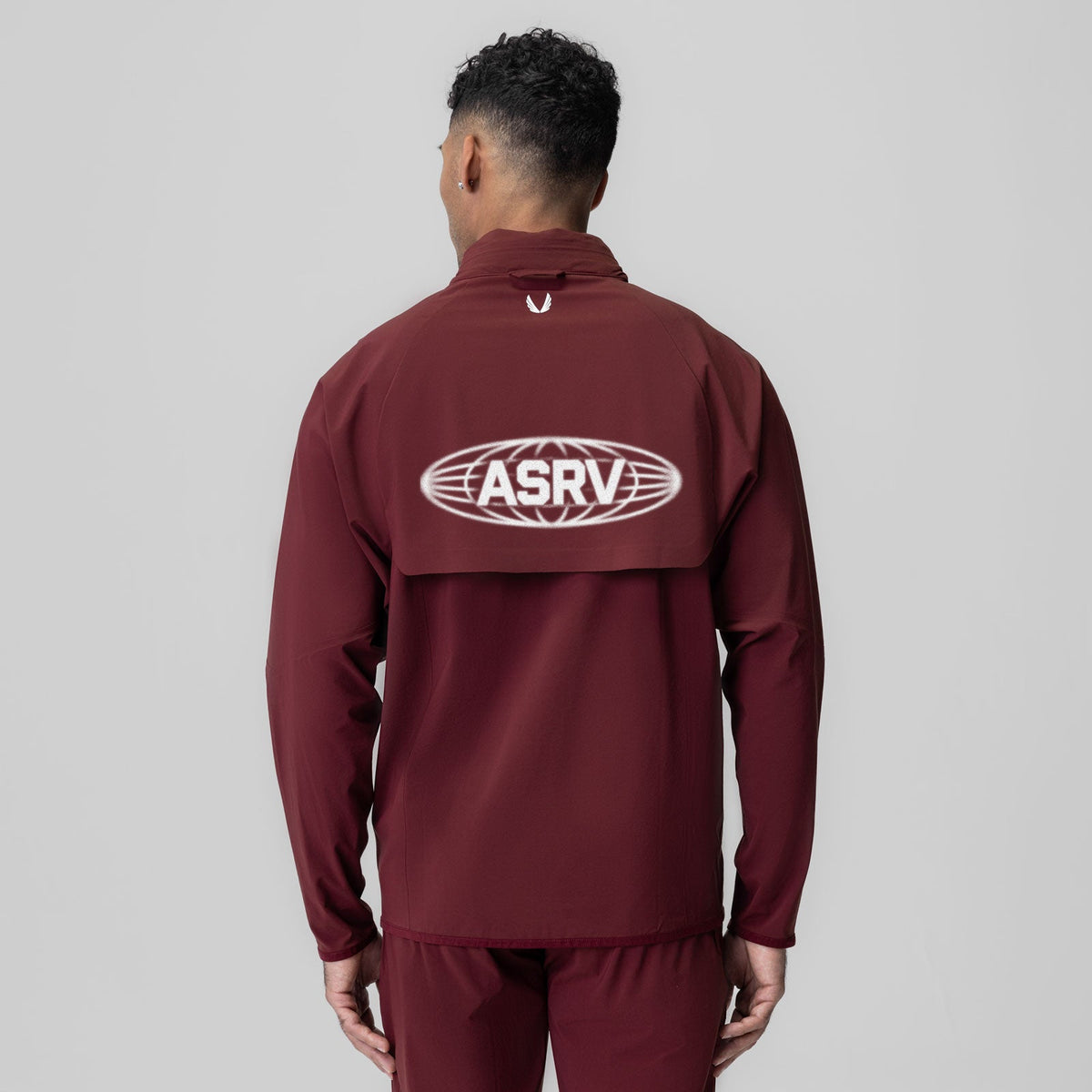 1018. Aerotex™ Weather-Ready Bonded Windbreaker - Crimson "Global" | ASRV