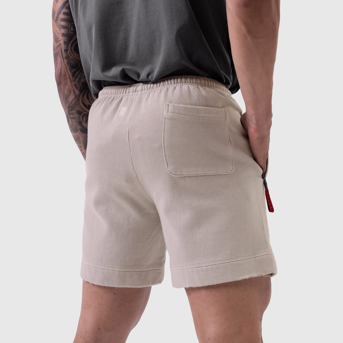 0921. Tech Essential™ Sweat Short - Faded Chai | ASRV