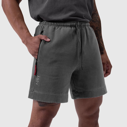 0921. Tech Essential™ Sweat Short - Faded Grey | ASRV