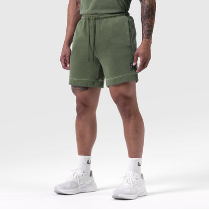 0921. Tech Essential™ Sweat Short - Faded Olive | ASRV