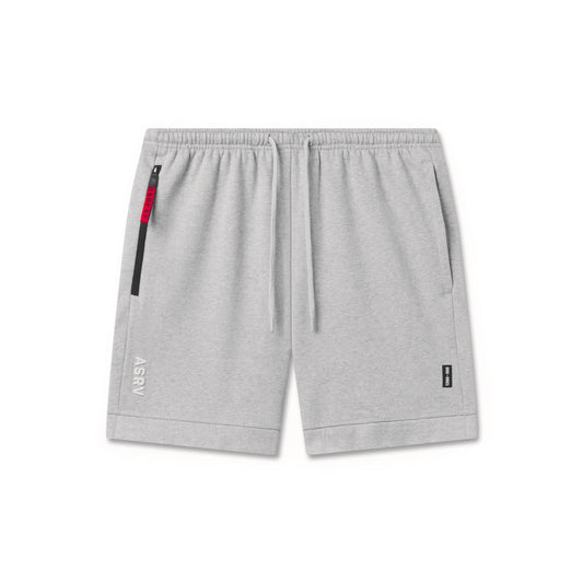 0921. Tech Essential™ Sweat Short - Heather Grey | ASRV