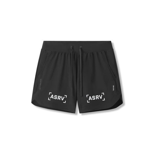0751. Tetra-Lite® 5" Linerless Short - Black "White Bracket" | ASRV