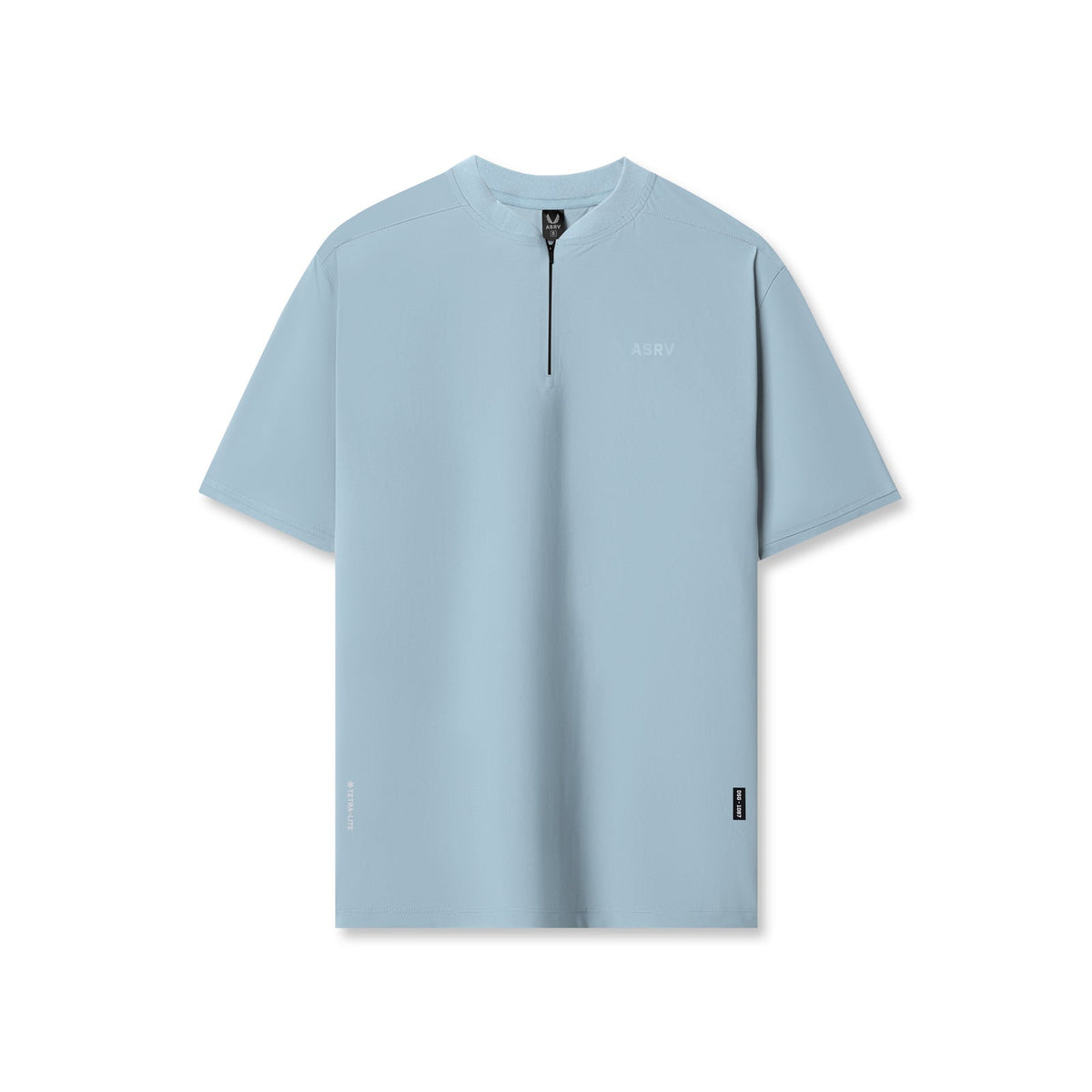 1087. Tetra-Lite® Ice Zip Tee - Light Sky | ASRV