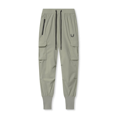 0825. Tetra-Lite® Cargo High Rib Jogger - Sage | ASRV