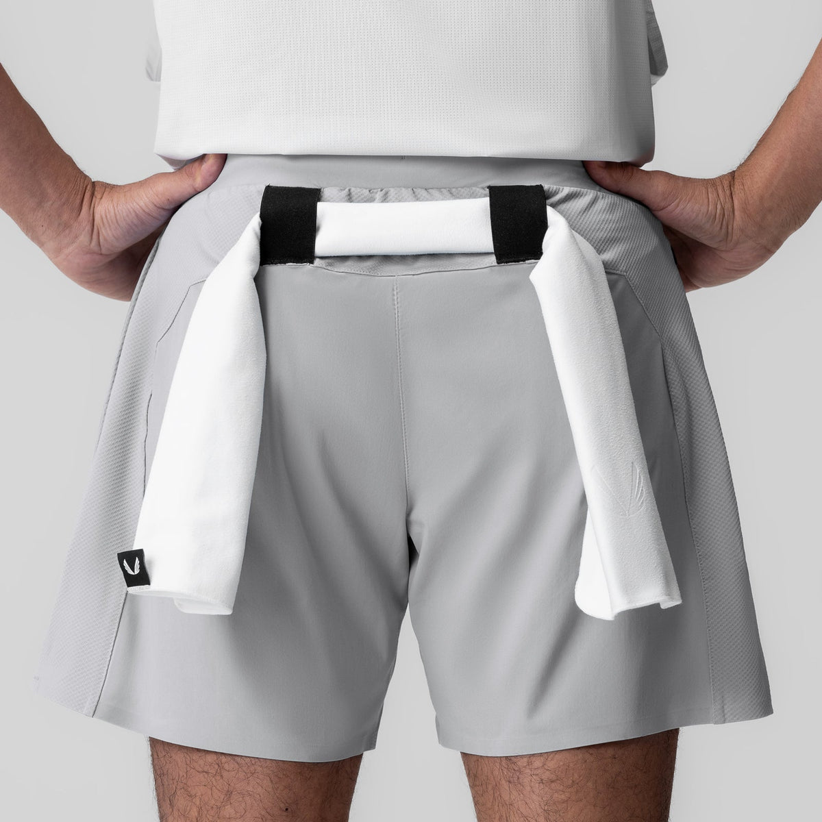 1064. Tetra-Lite® 6" Bonded Training Short - Slate Grey | ASRV