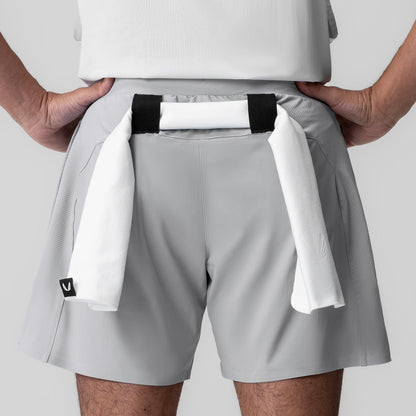 1064. Tetra-Lite® 6" Bonded Training Short - Slate Grey | ASRV