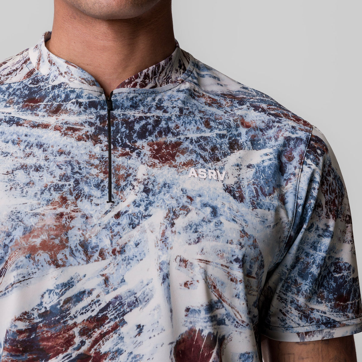 1087. Tetra-Lite® Ice Zip Tee - Realtree® Aspect | ASRV