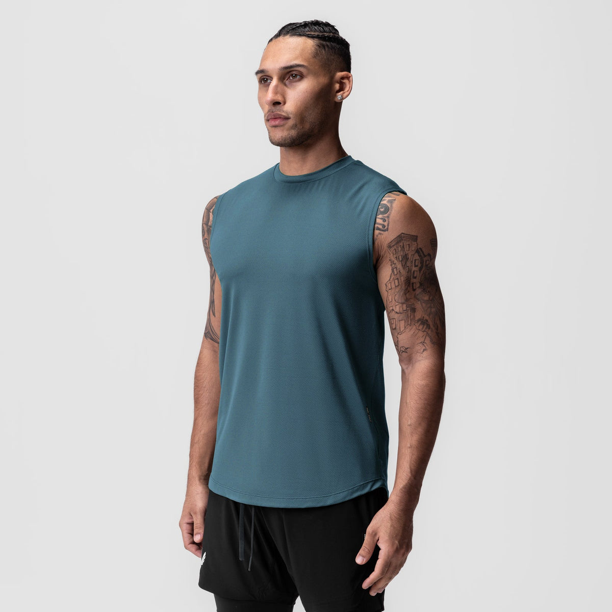 0757. AeroSilver® Cutoff Tank - Storm | ASRV