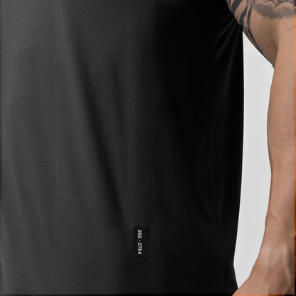 0754. AeroSilver® Training Singlet - Black | ASRV