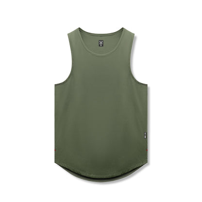 0830. AeroSilver® Tank Top - Olive | ASRV
