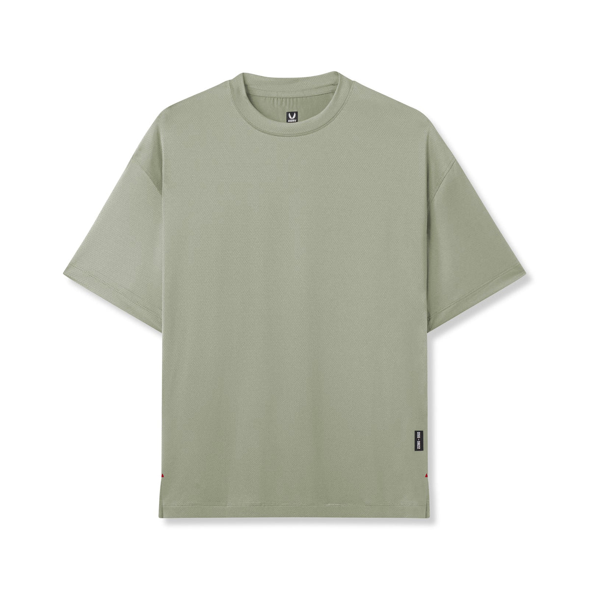 0822. AeroSilver® Oversized Tee - Sage | ASRV
